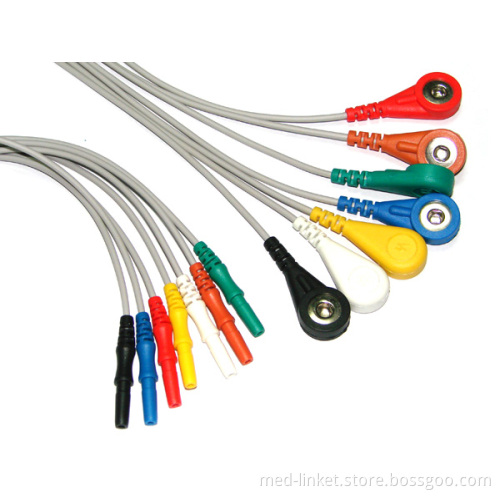 EEG electrodes,EEG cable,gold plated copper cap